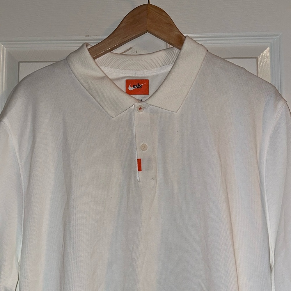 Nike White Golf The Polo AT6111-100 New Men's Golf Polo XXL TALL